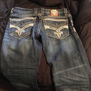 Rock revival jeans size 34 pants 32 inseam